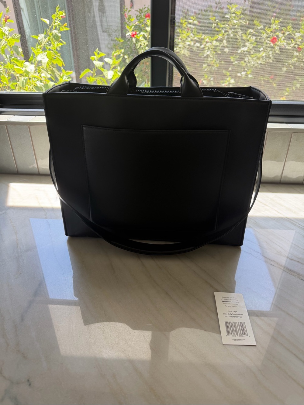 Dagne Dover Onyx Daily Tote Medium - Black
